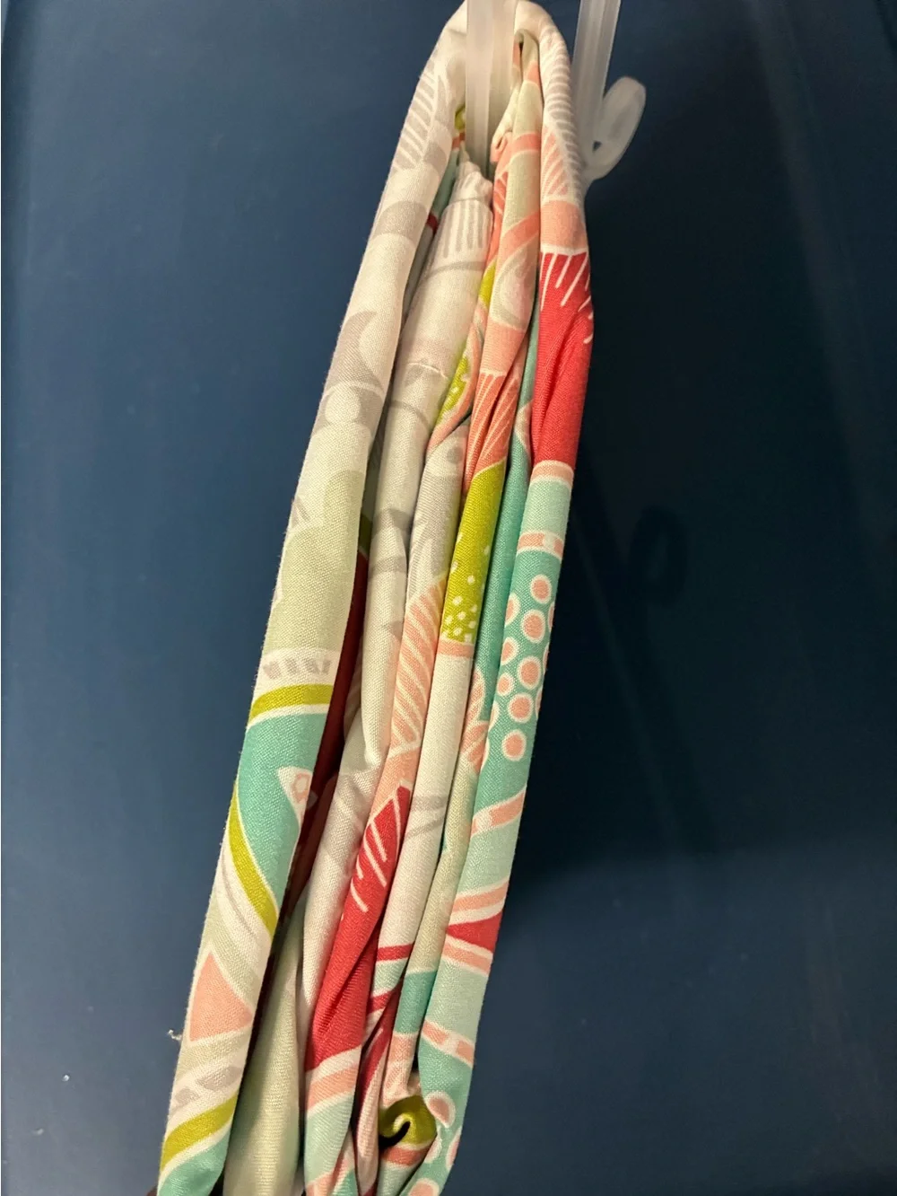 Groovy Medallion Shower curtain